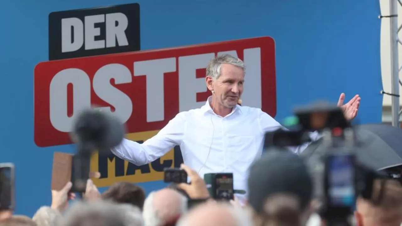 Wahlkampf: Demonstrationen gegen Sommerfest der AfD in Altenburg