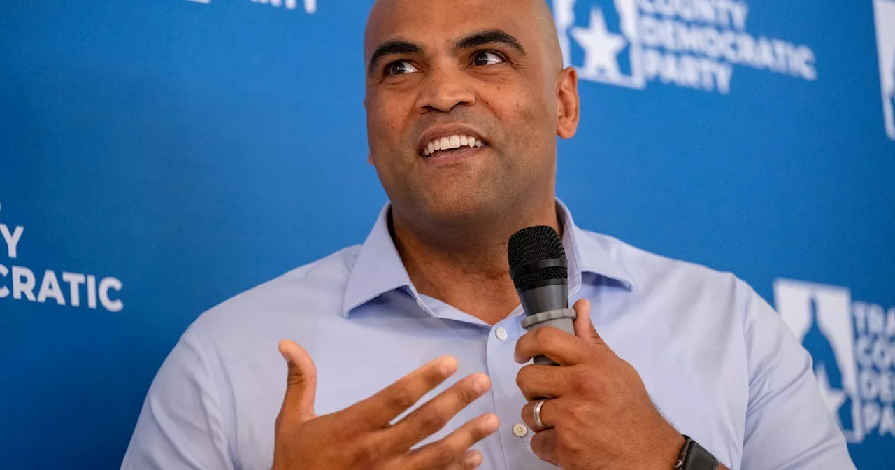 Colin Allred keeps Harris campaign at arm’s length