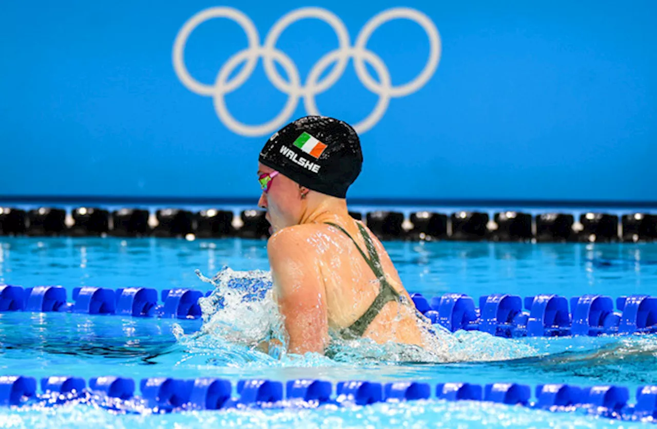 Ellen Walshe finishes in seventh place in 200m individual medley semi-finals