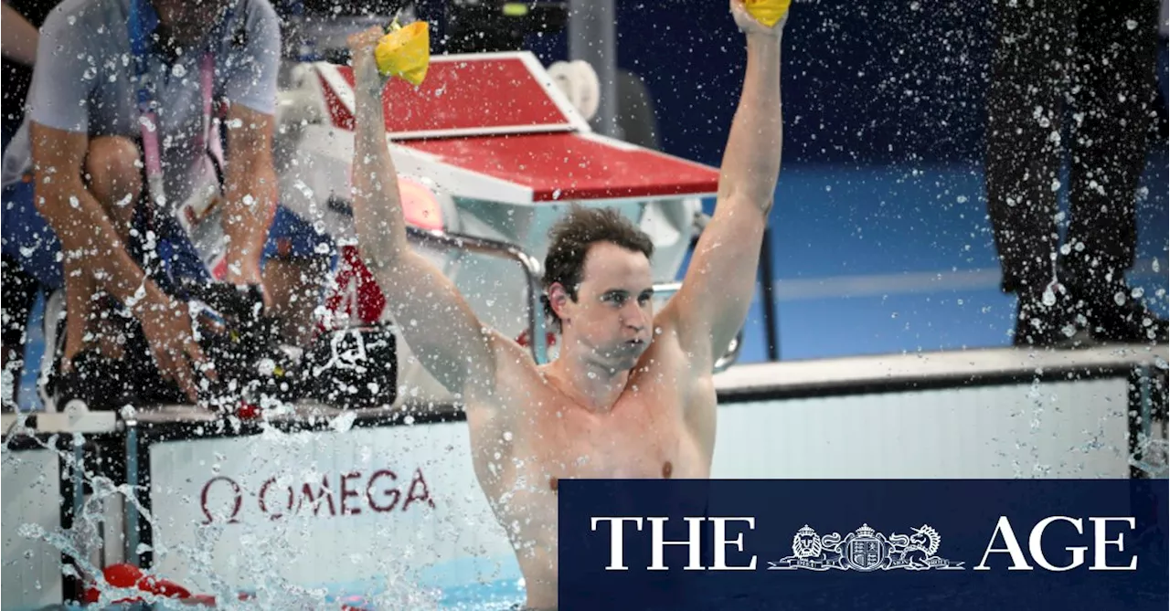 Cameron McEvoy strikes gold in men’s 50m freestyle final