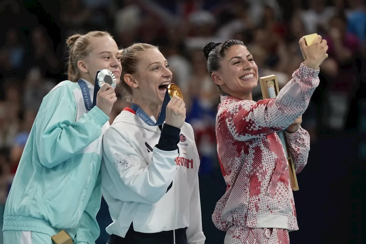 Trampoline bronze extends Canada's medal streak to seven days at Paris Games