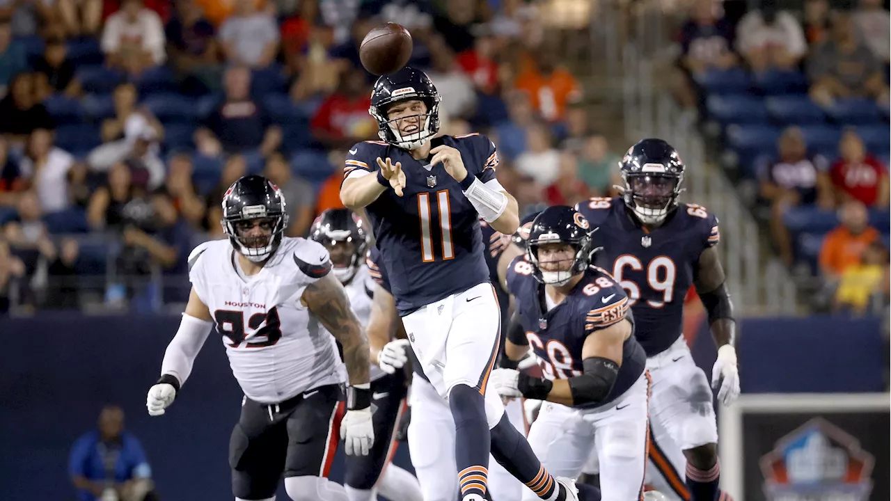 Rypien throws 3 TDs, Bears beat Texans in weather-shortened Hall of Fame game