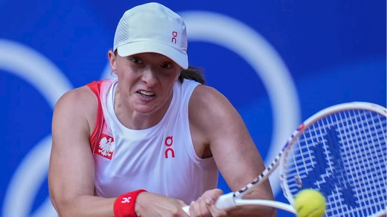 Swiatek wins bronze at Paris Olympics for Poland's first tennis medal