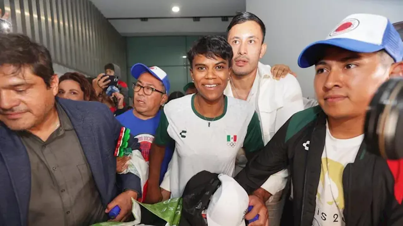 Prisca Awiti a su llegada a México: 'Espero que esto inspire a las nuevas generaciones'