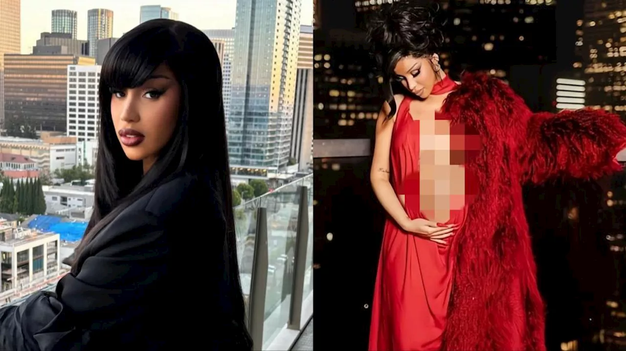 Cardi B umum hamil anak ketiga sehari selepas fail cerai