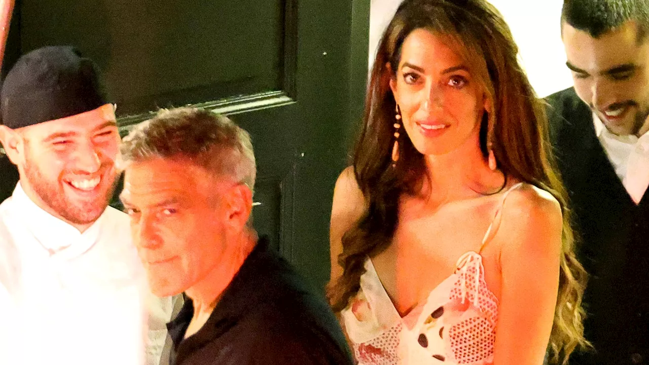 Amal Clooney lleva el vestido de los 2000 ideal para el verano 2024