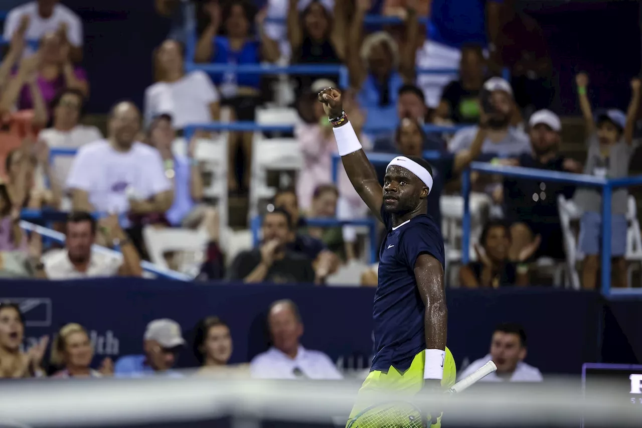 Frances Tiafoe, with a chance to revive his season, moves on at DC Open