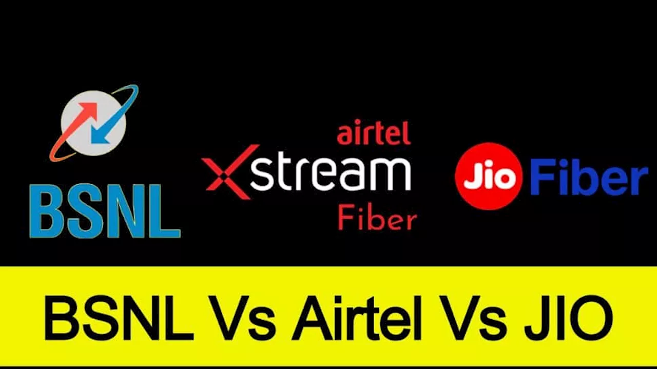 எந்த நிறுவனத்தின் ஃபைபர் திட்டம் மிகவும் மலிவானது? ஏர்டெல் Vs ஜியோ! இல்லை பிஎஸ்என்எல்!