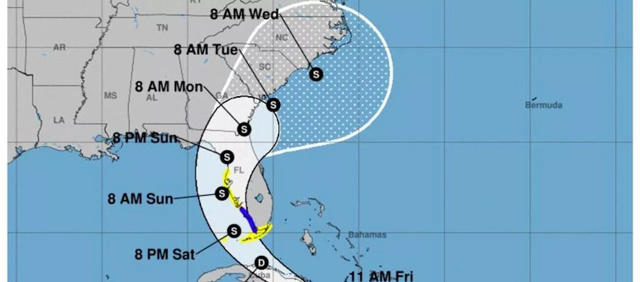 Emiten alerta en el oeste de Florida y Los Cayos por posible tormenta tropical