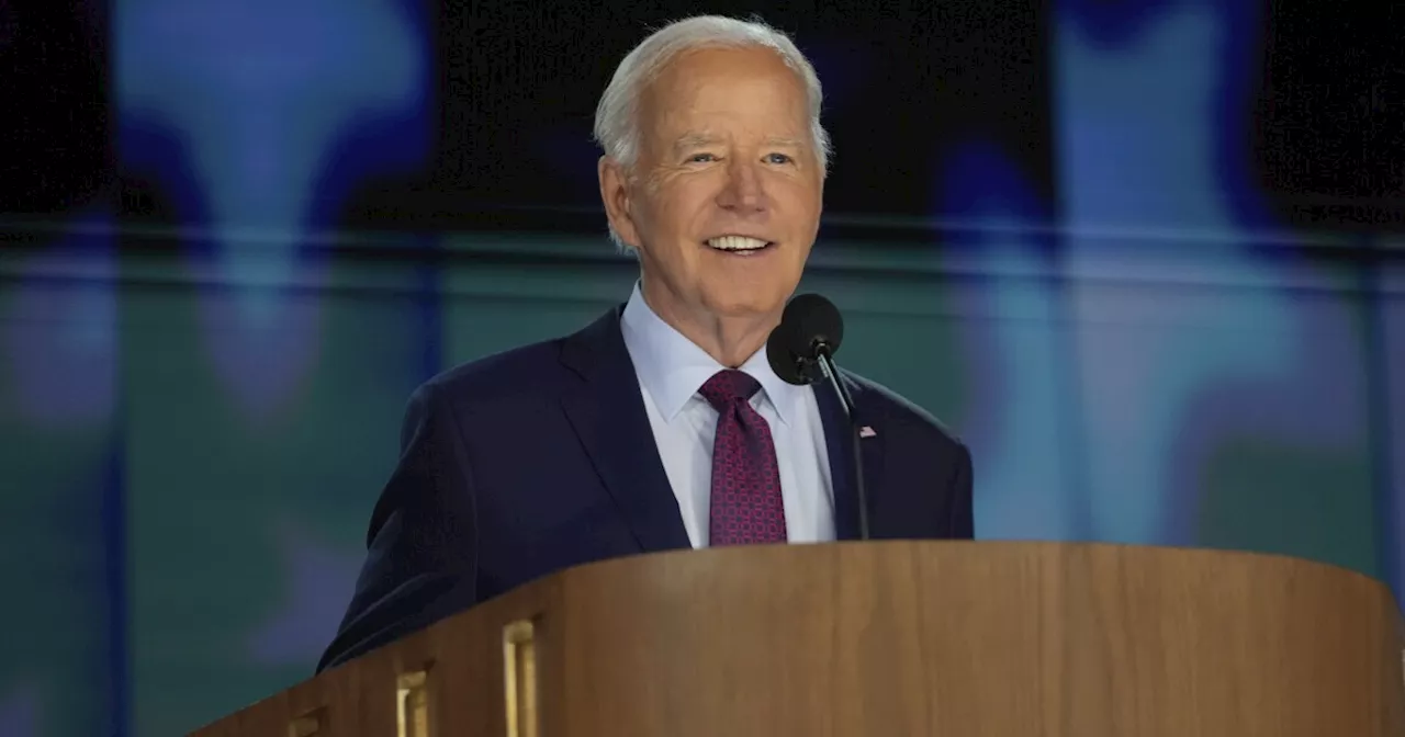 Watch Live: President Biden passes the torch to Vice President Kamala Harris