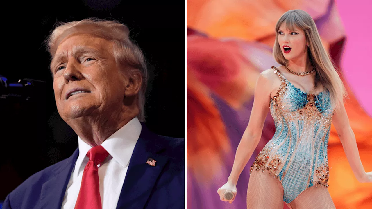 Donald Trump 'accepts' AI-generated photos claiming Taylor Swift's endorsement