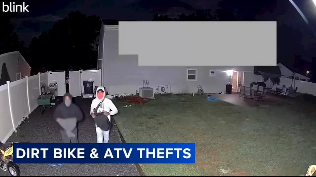 Police investigating multiple ATV, dirt bike thefts in South Jersey