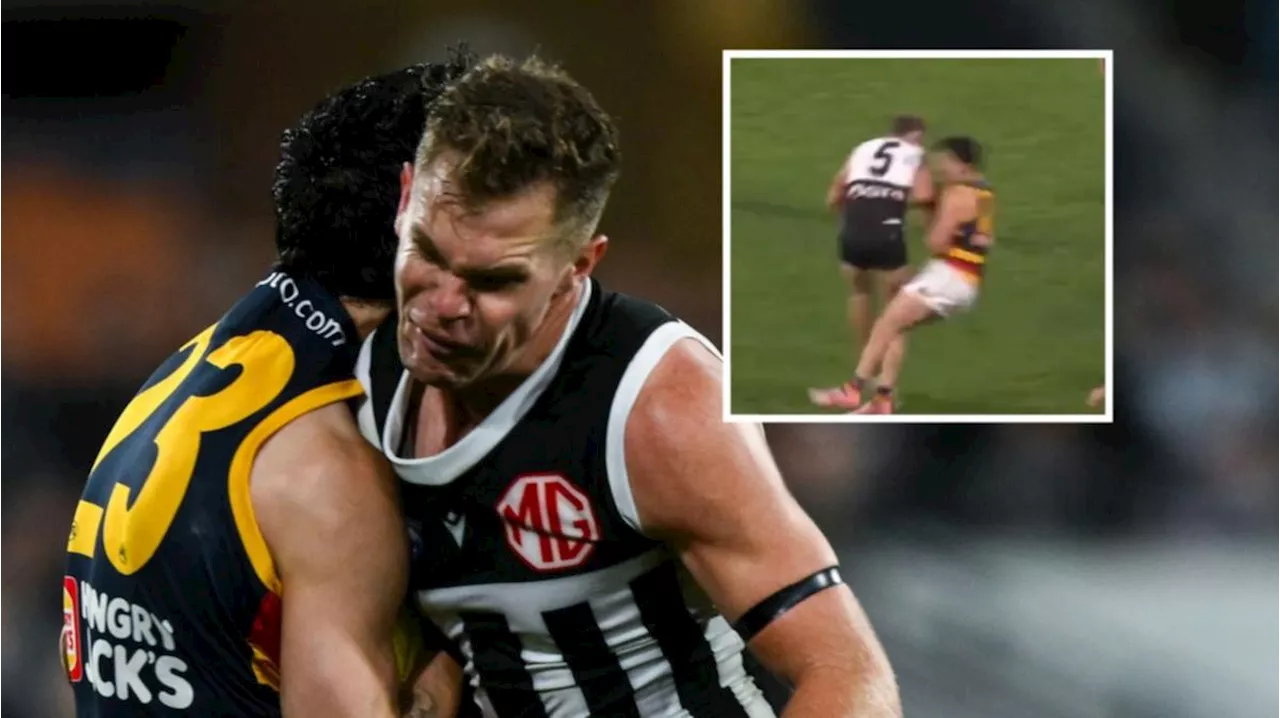 AFL tribunal punishes Port Adelaide star Dan Houston with ‘crushing’ ban for bump on Izak Rankine