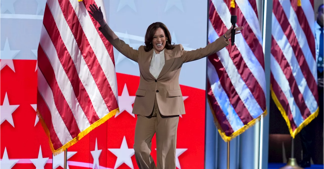 Kamala Harris makes surprise appearance at Democratic National Convention