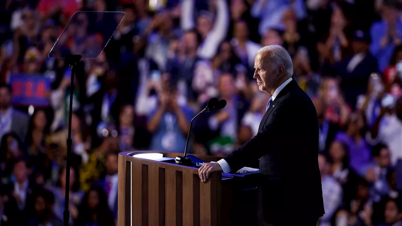 Biden delivers the keynote on his political career: ANALYSIS