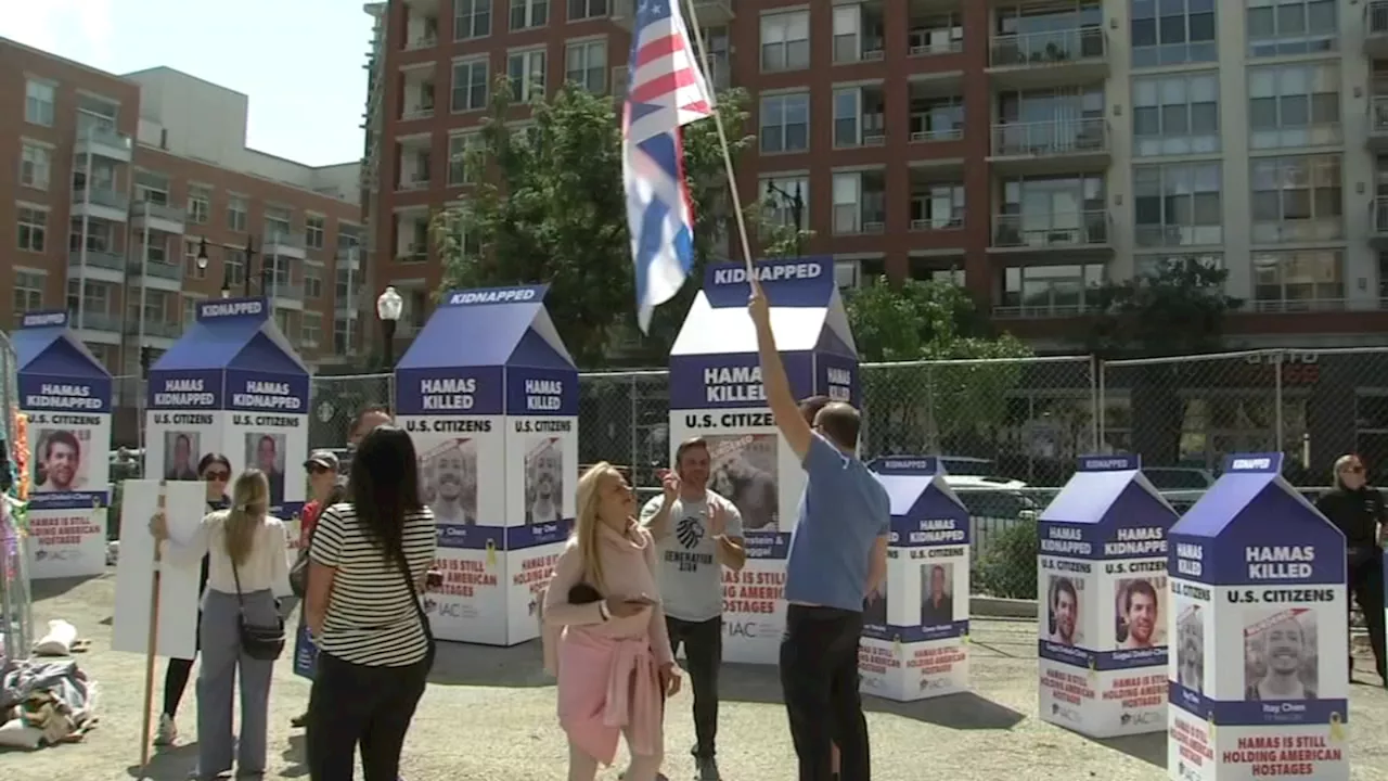 'Hostage Square Chicago' exhibit on Near West Side spotlights hostages still held by Hamas