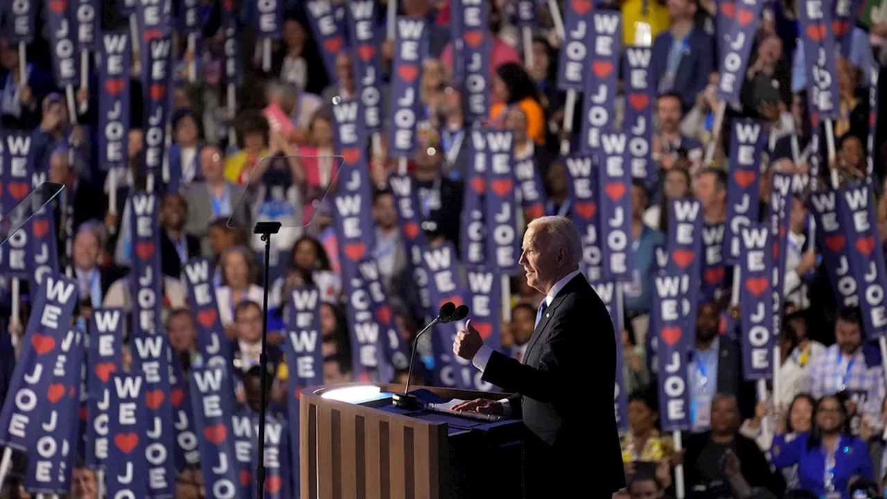 Monday DNC speakers: Biden delivers rousing speech as Democrats look to future with Kamala Harris