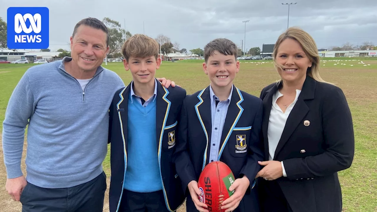 Former AFL player Mark Bickley shares son's recovery to help parents spot the symptoms of child concussion