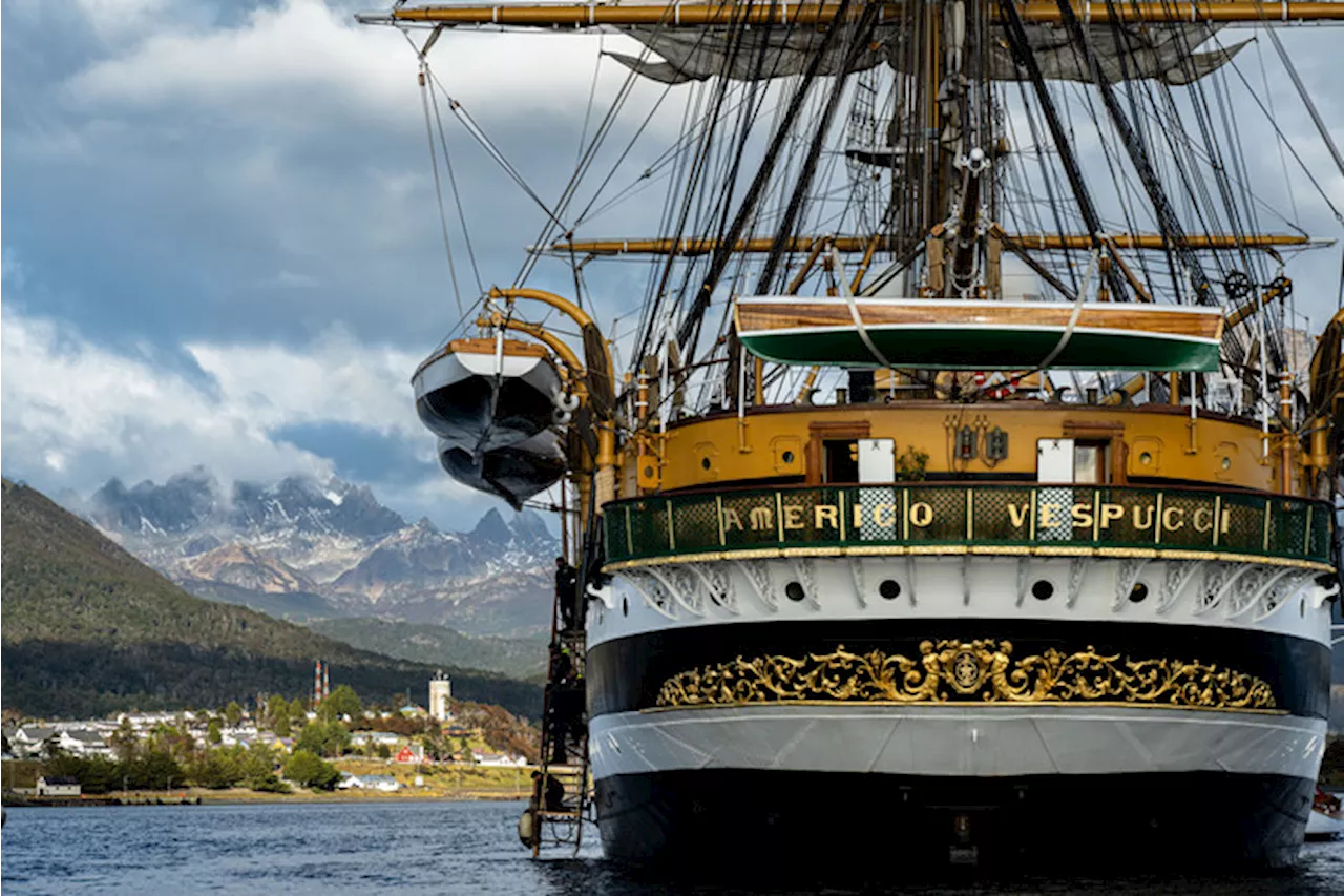 Amerigo Vespucci in arrivo in Giappone, la prima volta a Tokyo