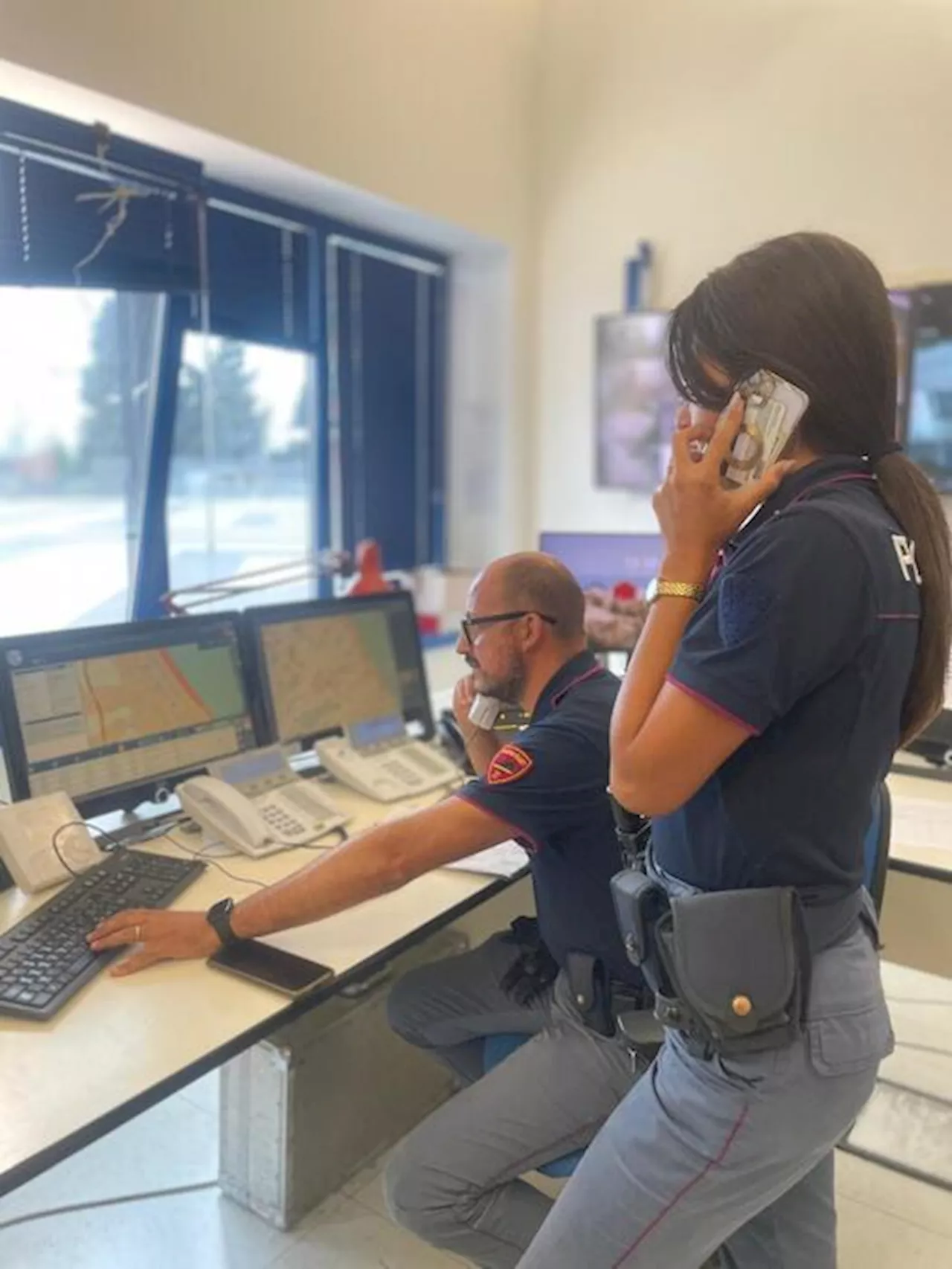 Con una videochiamata poliziotta rintraccia anziana scomparsa
