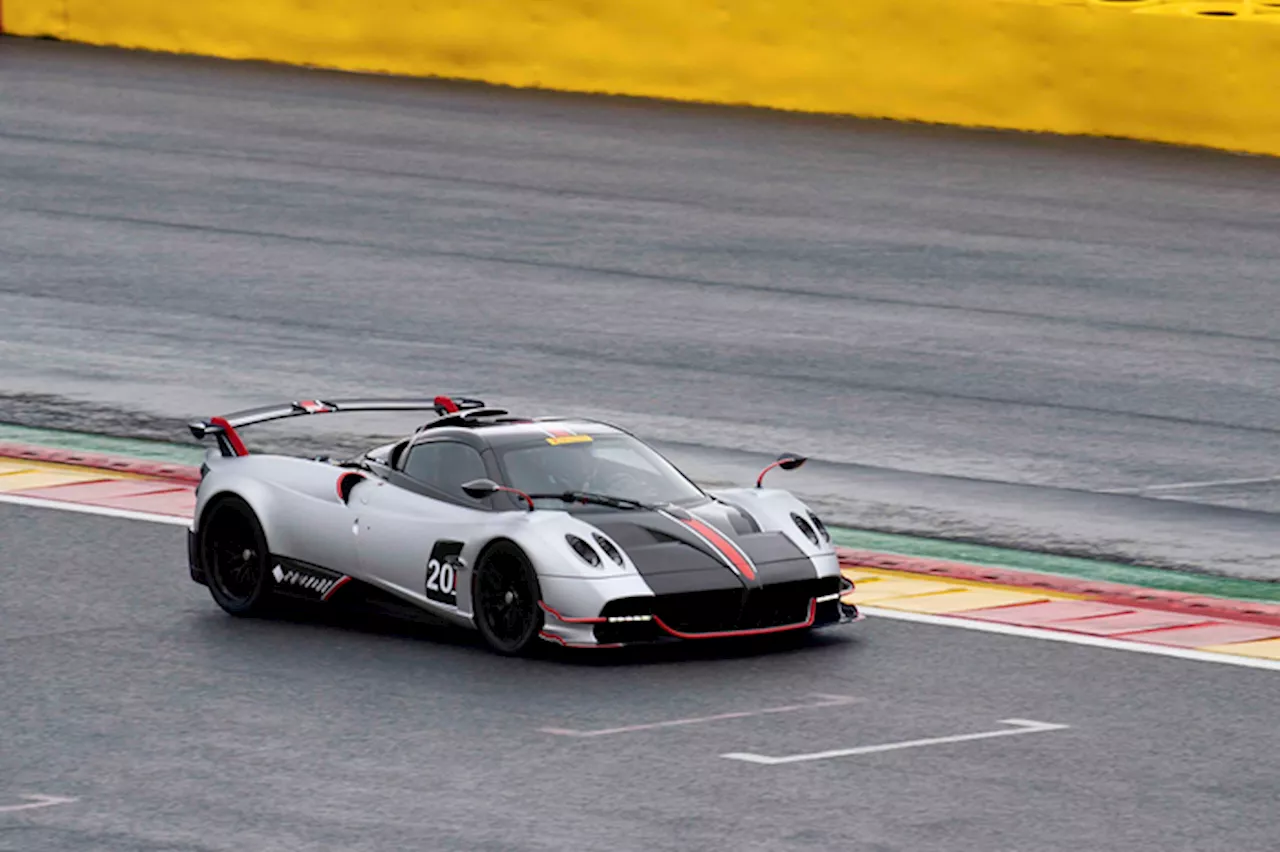 Pagani all'Historic Minardi Day con 4 hypercar