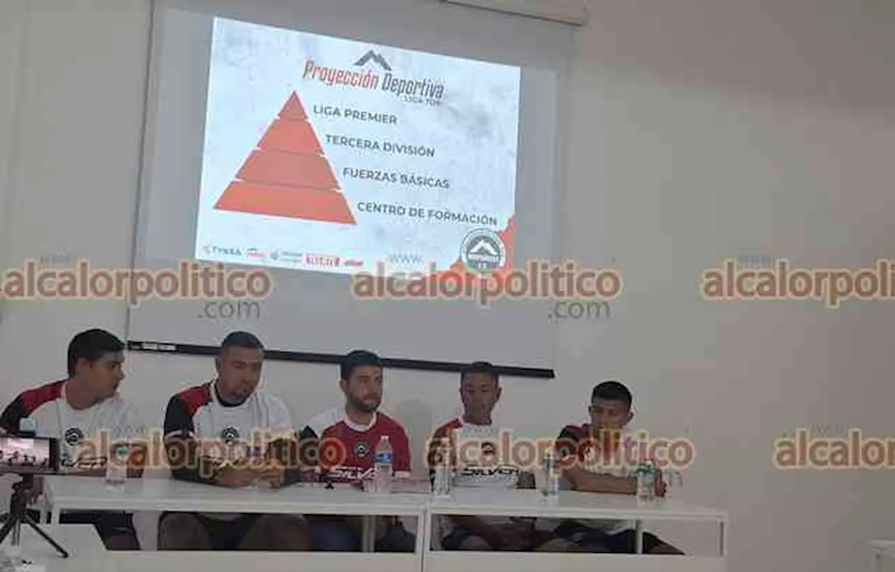 Anuncia Club Montañeses centro de formación de fuerzas básicas de futbol, en Orizaba