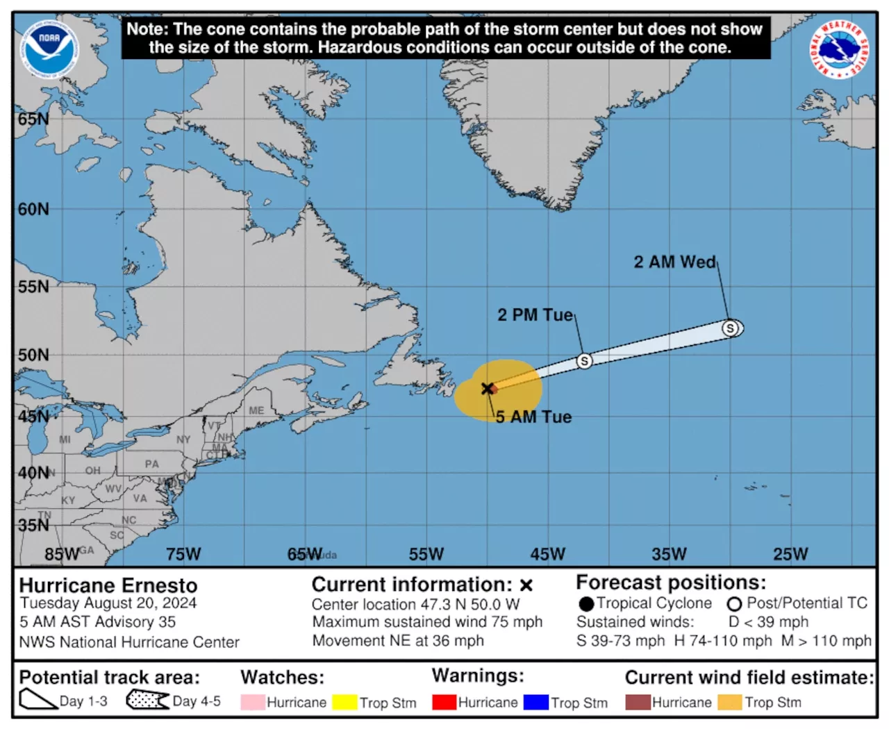 Hurricane Ernesto 2024 headed out to sea; what storm is next?