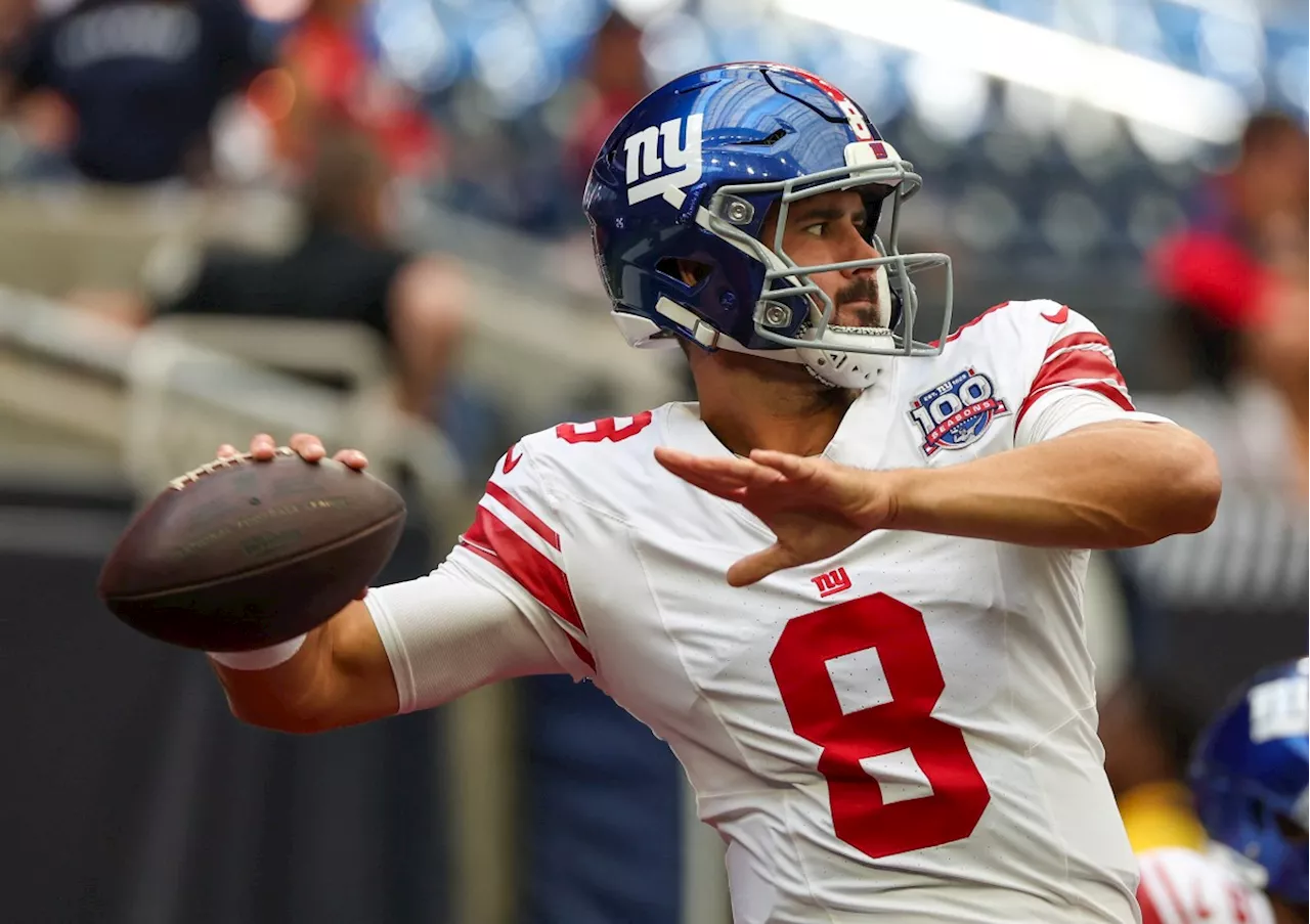 Giants' Daniel Jones has 2nd-longest odds to reach 4,000 yards in 2024