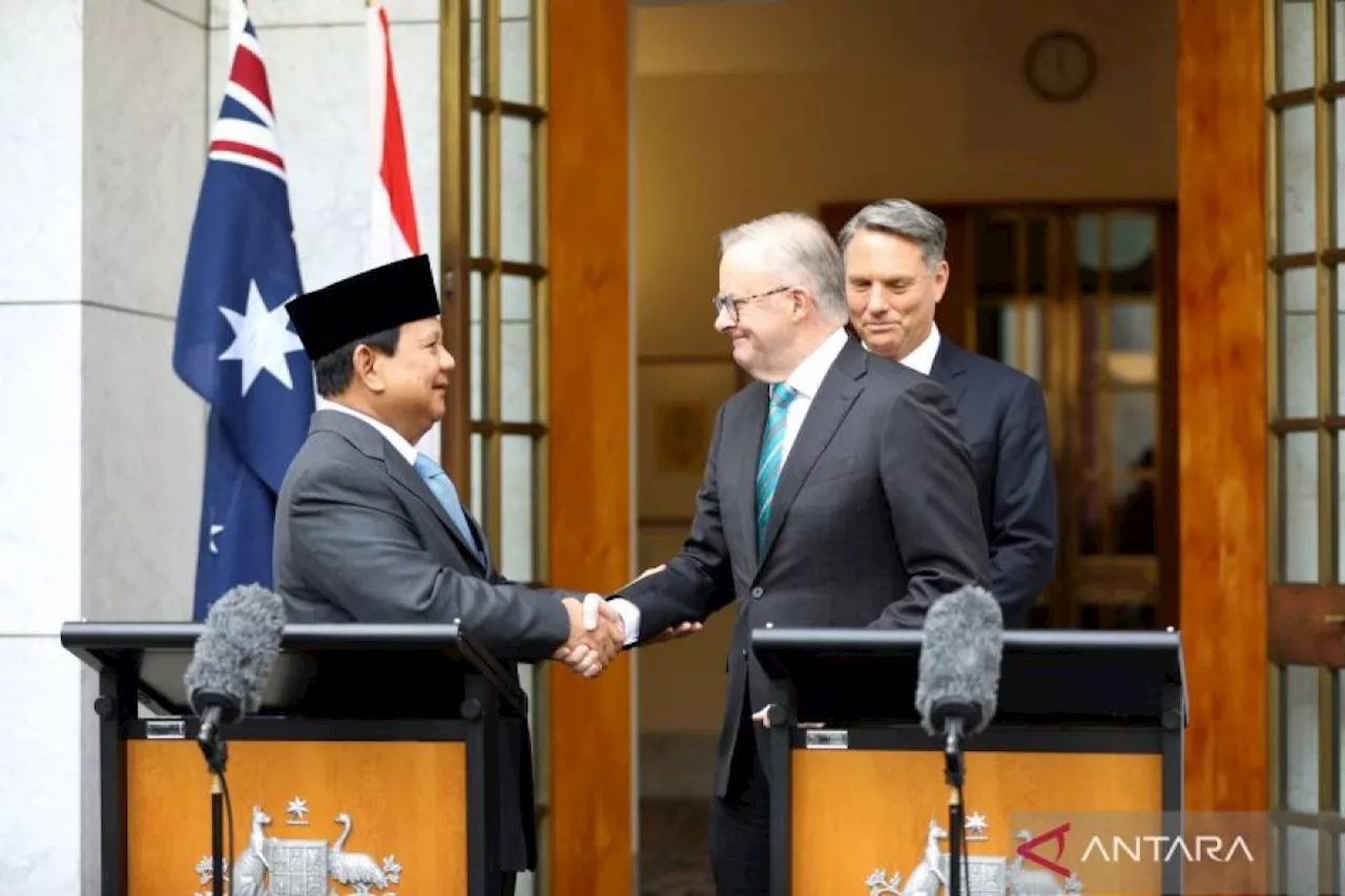 Menhan Prabowo dan PM Australia umumkan rampungnya perundingan DCA