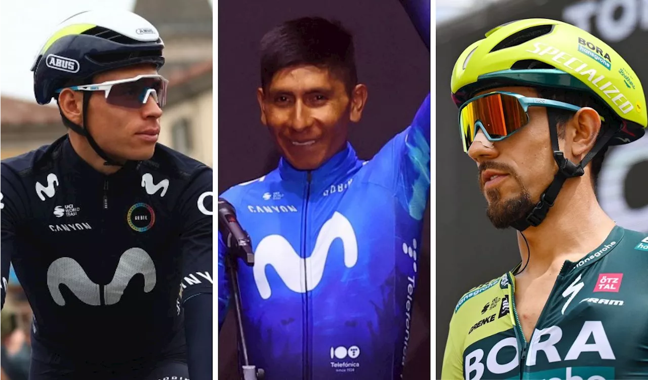 Vuelta a España 2024: posición de los colombianos tras etapa 4