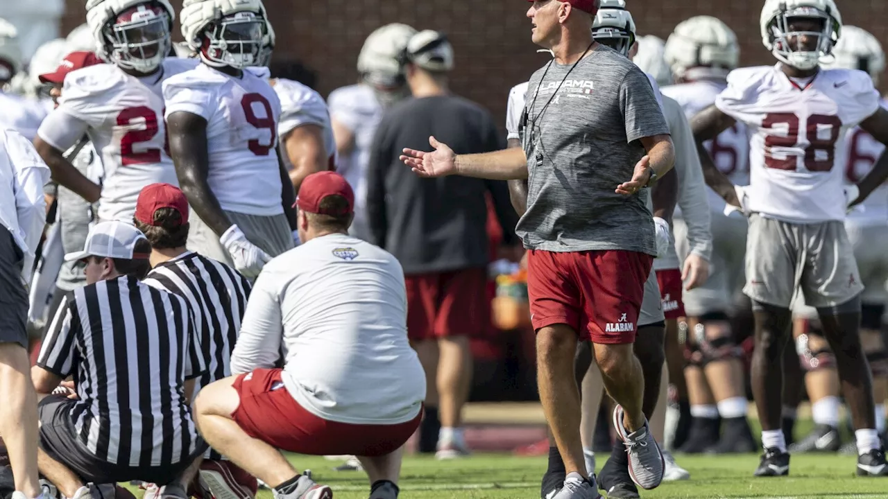 DeBoer era set to begin at Alabama amid typically high expectations for defending SEC champs