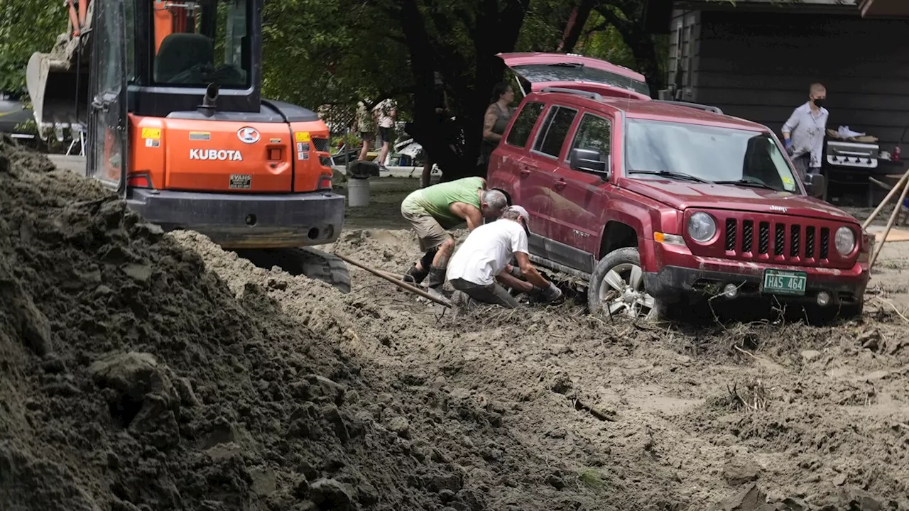 Disaster declaration approved for Vermont for July flooding from remnants of Beryl