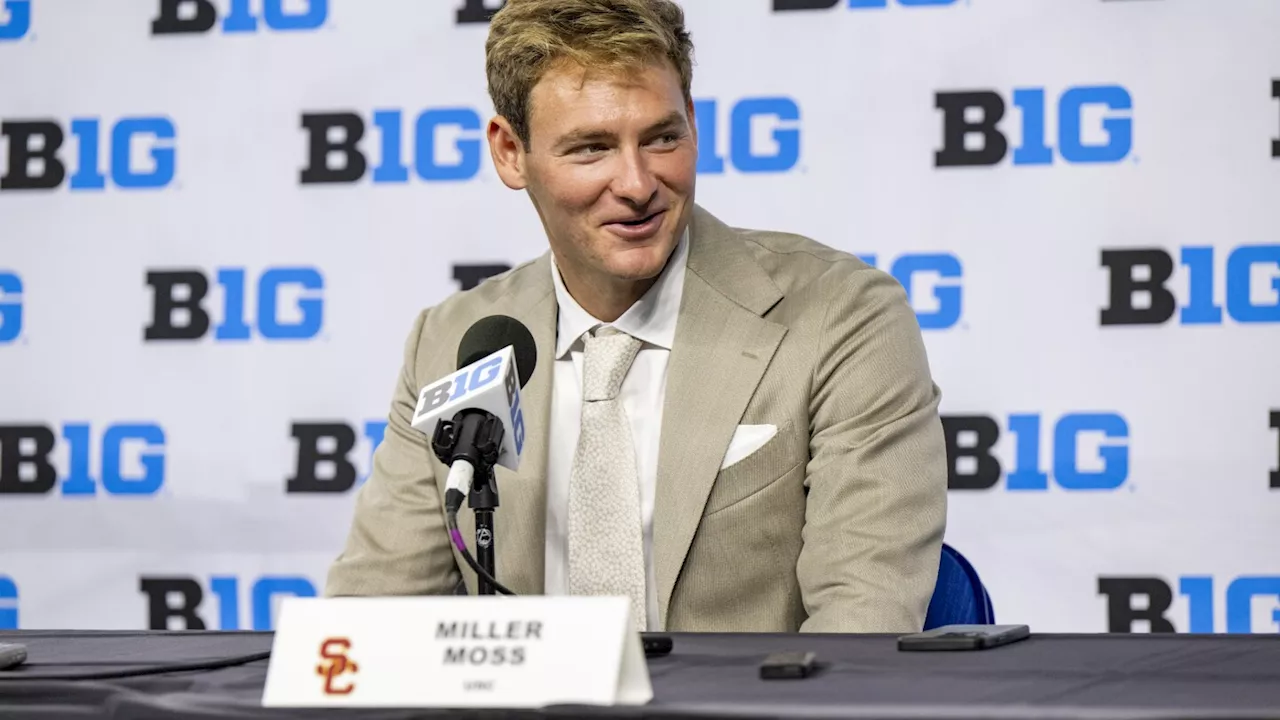 Miller Moss wins starting QB job at No. 23 USC, tasked with succeeding Caleb Williams