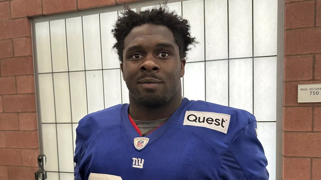 Undersized defensive tackle Elijah Chatman catching on with Giants after chase that went viral