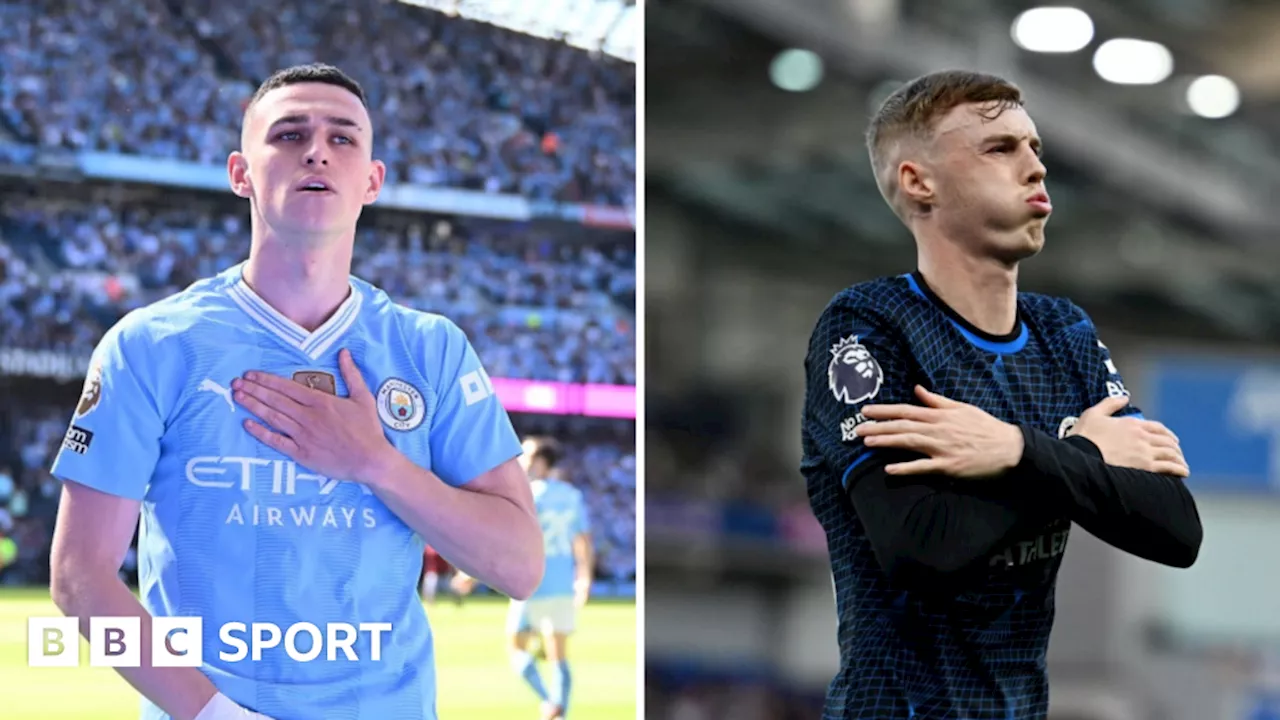 PFA awards: Phil Foden wins men's player of year & Cole Palmer young player of year