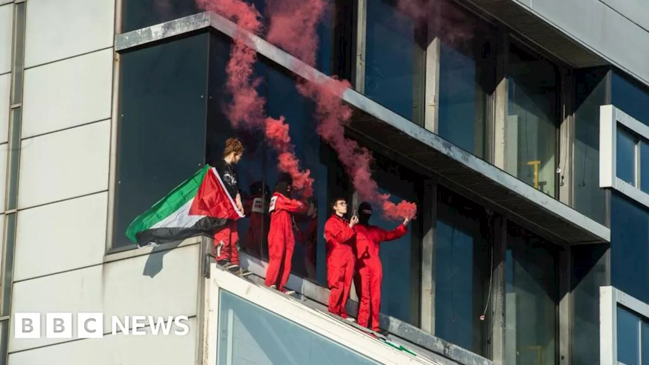 Pro-Palestinian activists jailed over Glasgow weapons quipment factory protest