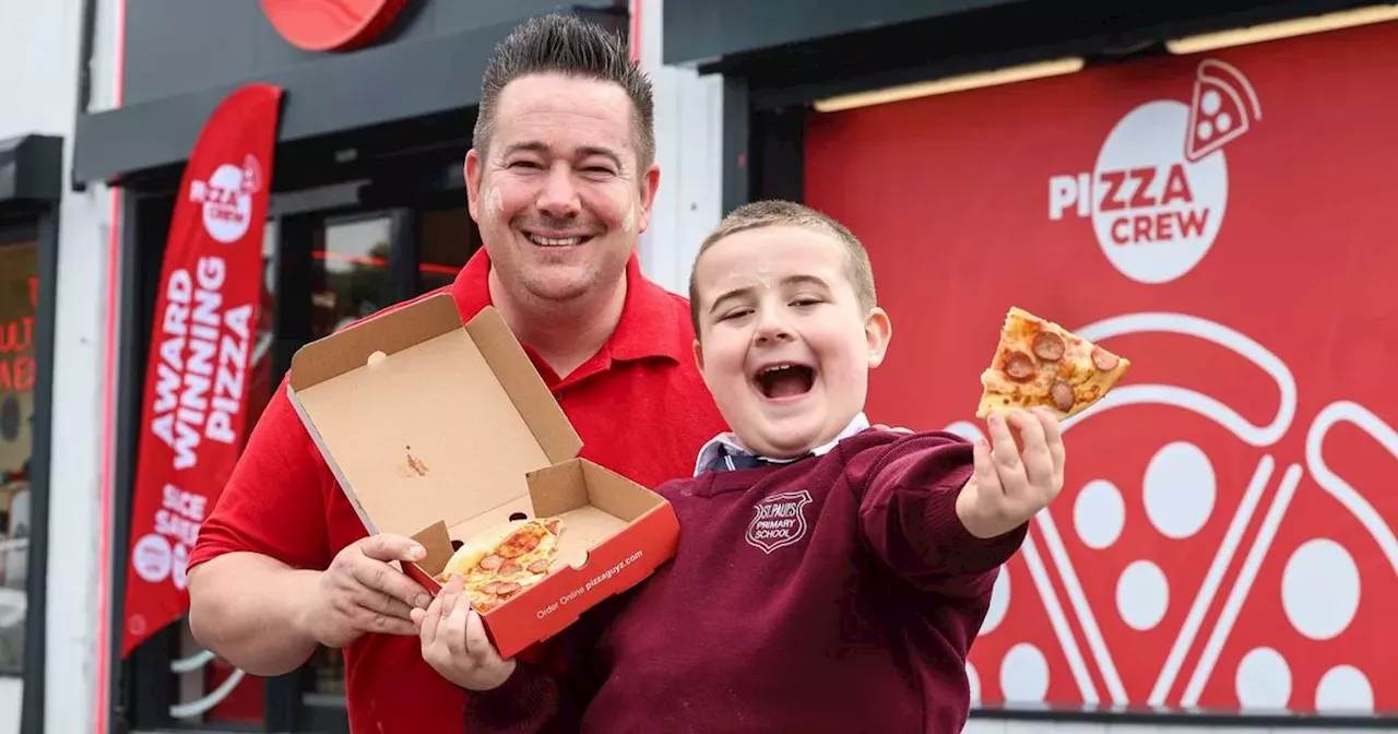 Belfast pizza shop owner helping school children after son's death