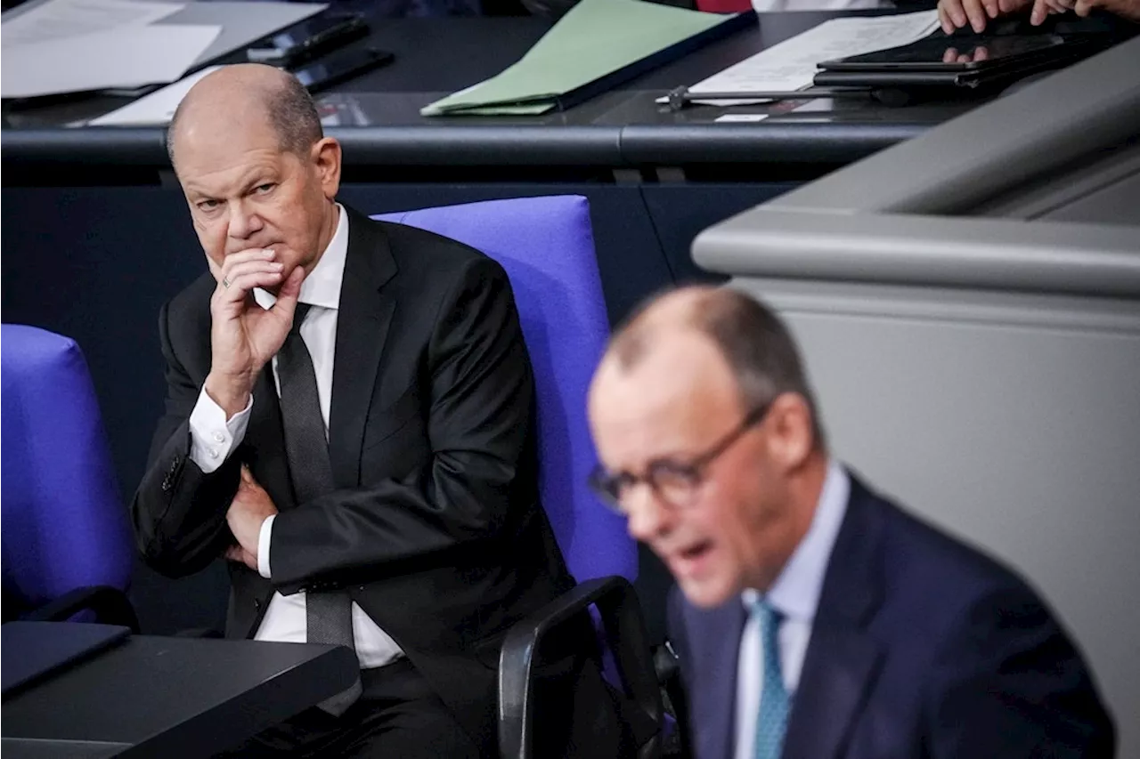 Kanzlerfrage: Olaf Scholz und Friedrich Merz laut Forsa-Umfrage gleichauf