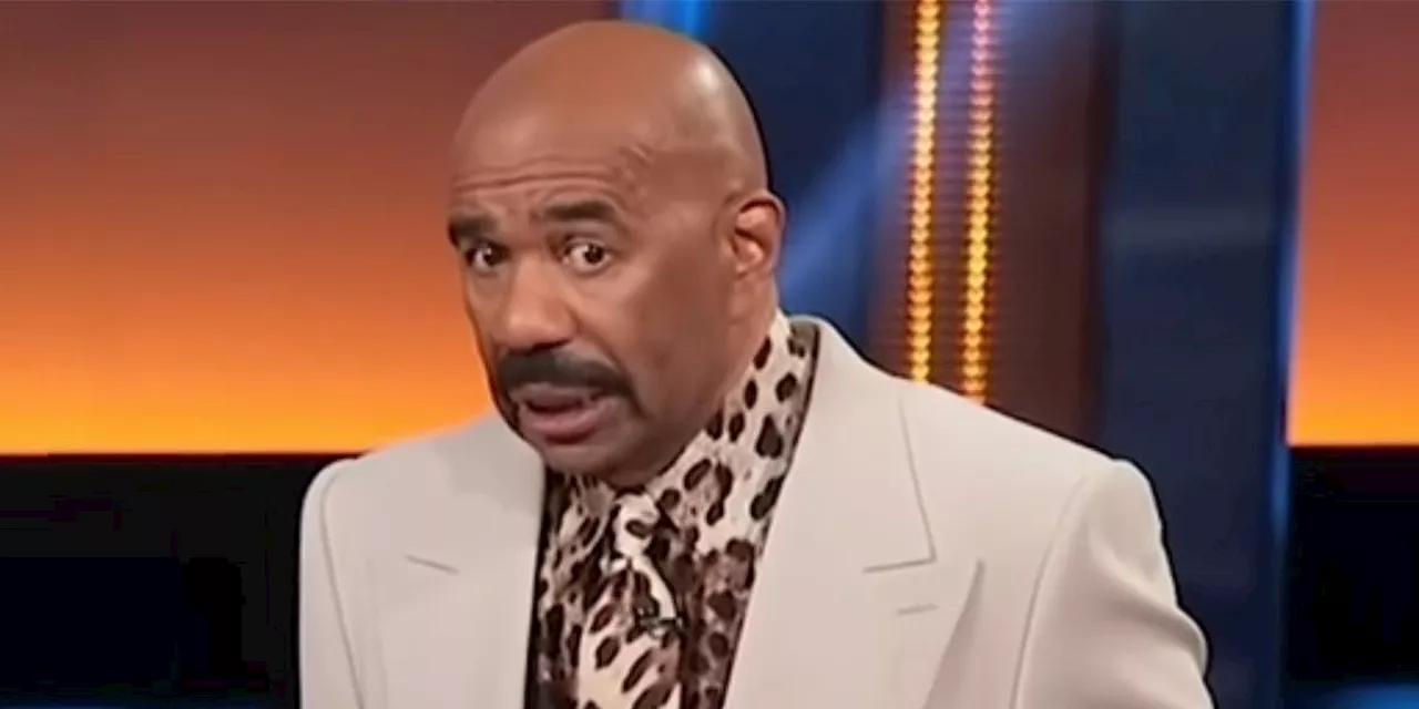 Steve Harvey Stumped by Marvel Stars on 'Family Feud'