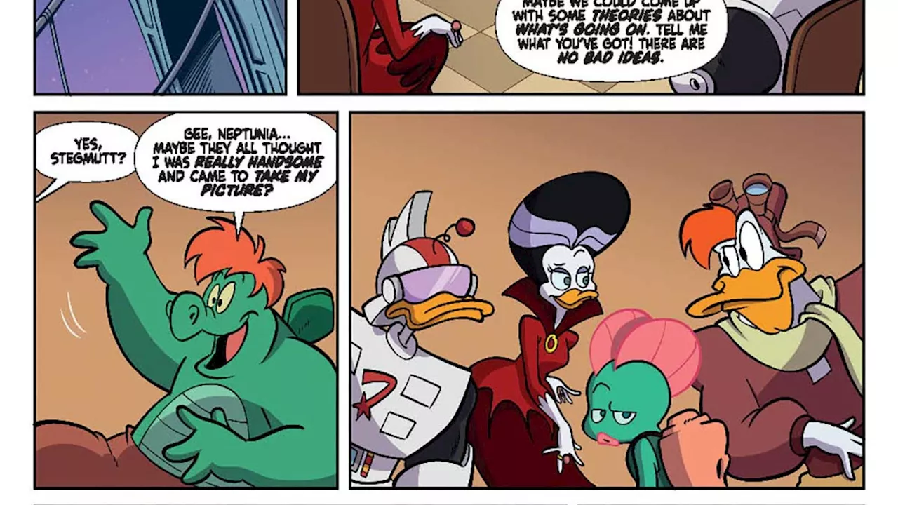 Justice Ducks #5 Preview: The Justice Ducks Fight Sleep Deprivation