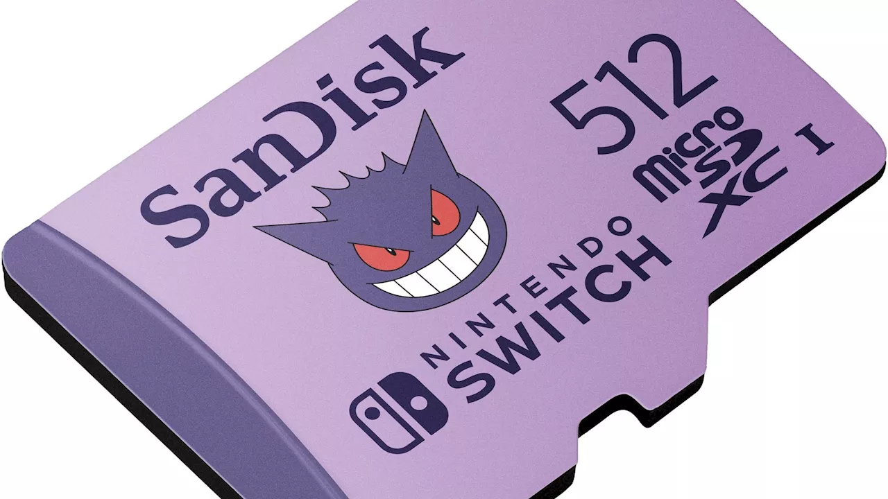 Western Digital Announces SanDisk Pokémon MicroSD Card Series