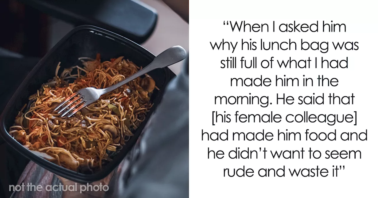 Husband’s “Work Wife” Wins Over His Stomach, So His Actual Wife Stops Making Him Lunches