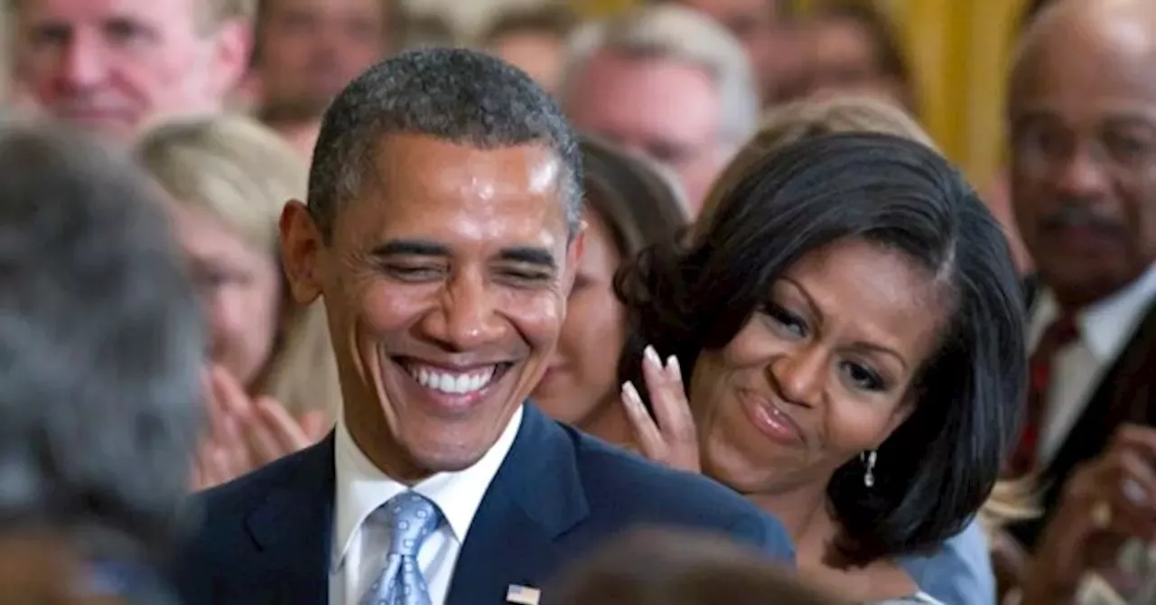 Barack, Michelle Obama Take DNC Center Stage After Tearful Joe Biden