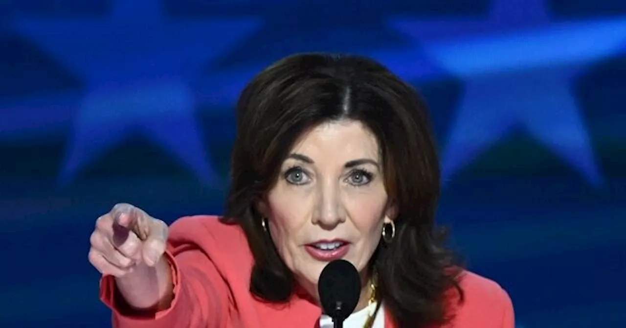 Democrat Gov. Kathy Hochul Ignores New York Migrant Crisis in DNC Speech