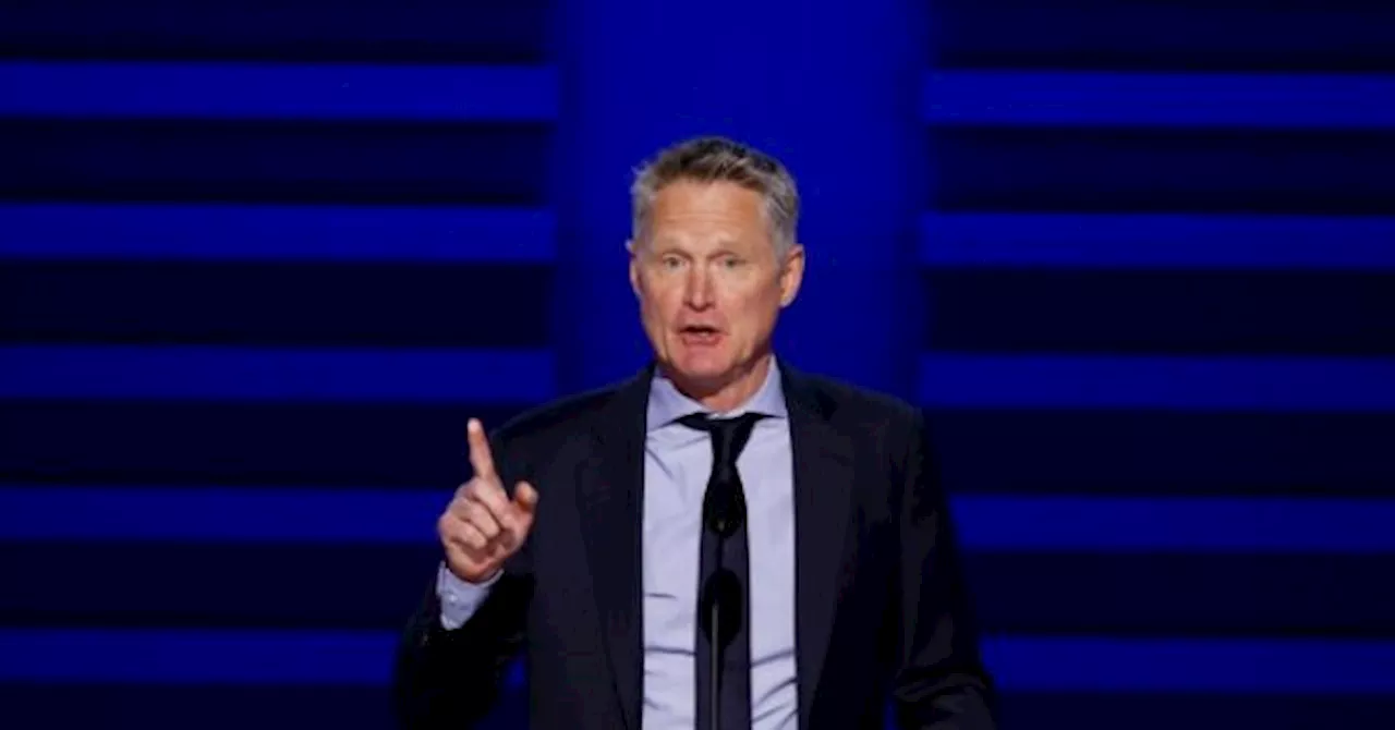 VIDEO: NBA Coach Steve Kerr Predicts Kamala Harris Win and ‘Night Night’ to Donald Trump