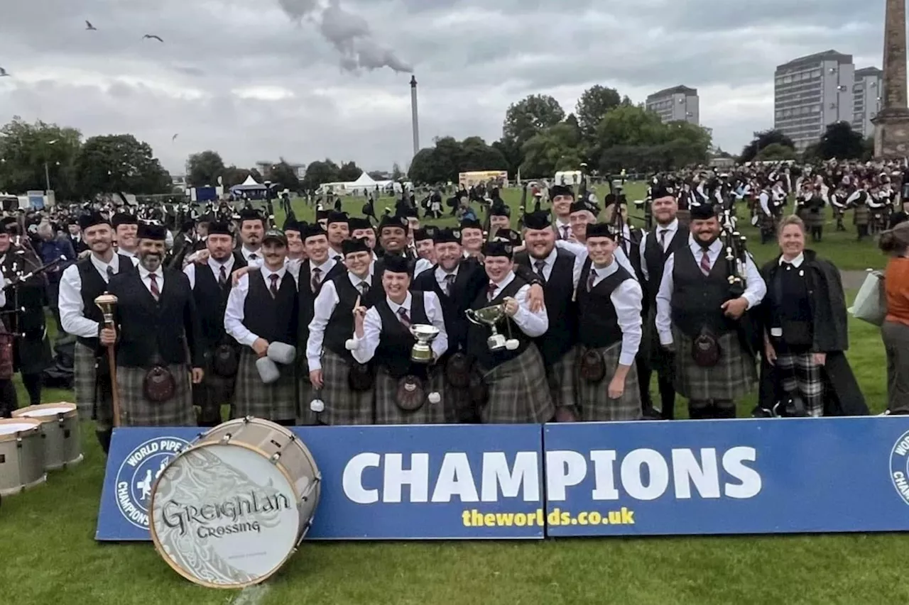 Gibsons bagpipe player part of best 3A drum corps in the world