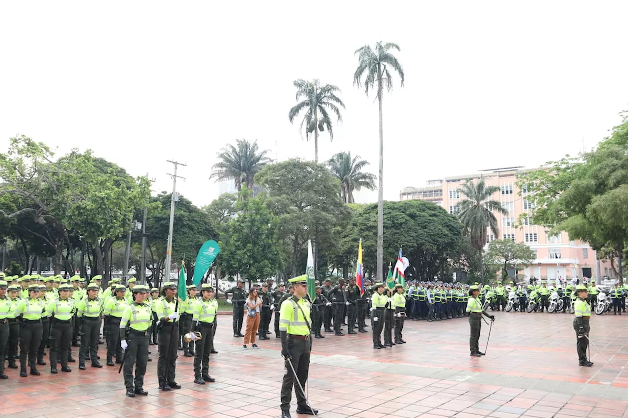 ¿Cuáles son las funciones de la Policía de Tránsito que por primera vez llega a Cali?