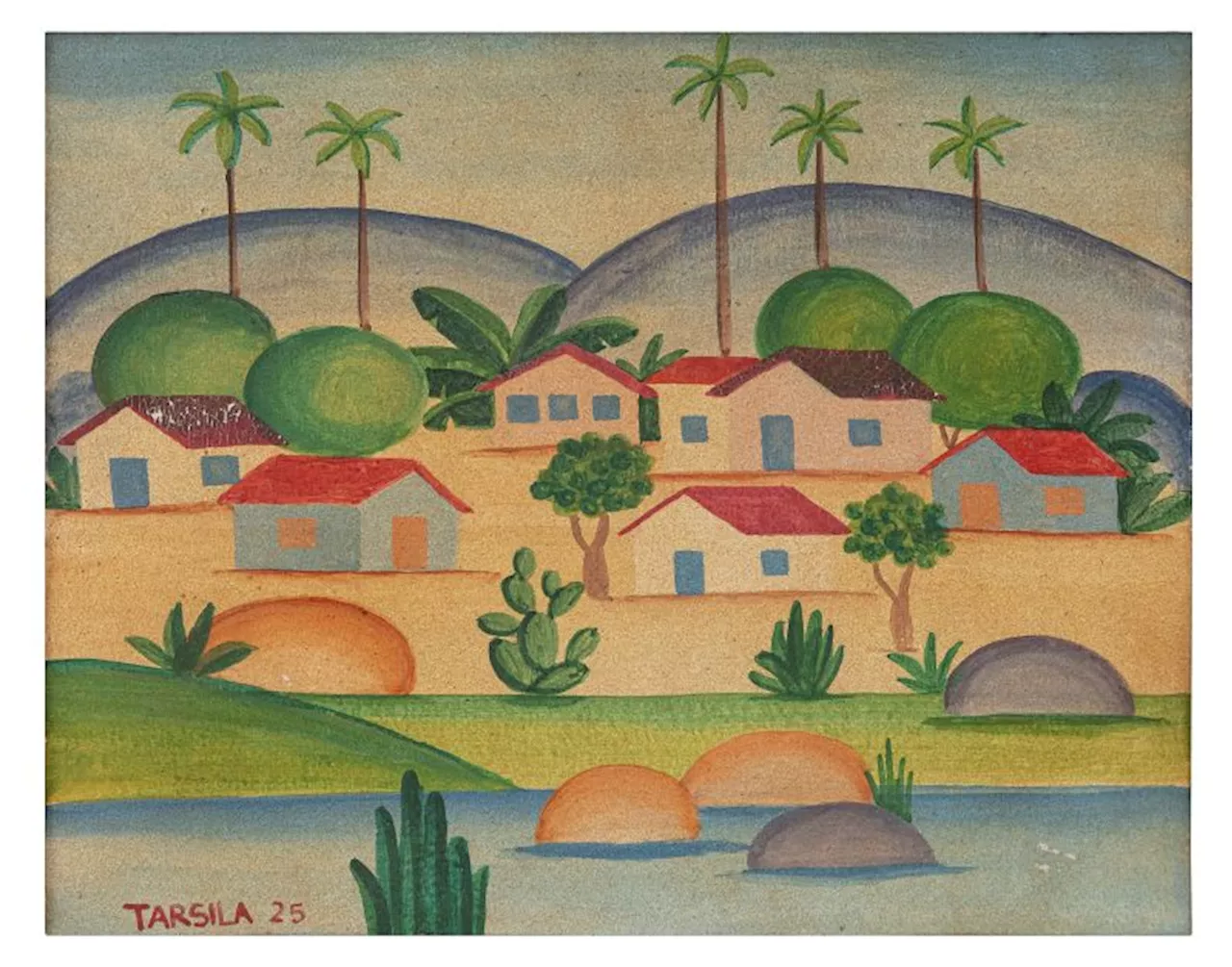 Após suspeitas de falsificação, nova obra de Tarsila do Amaral é descoberta