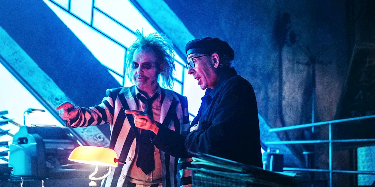 Tim Burton Calls Michael Keaton’s ‘Beetlejuice 2’ Return “Unnerving”