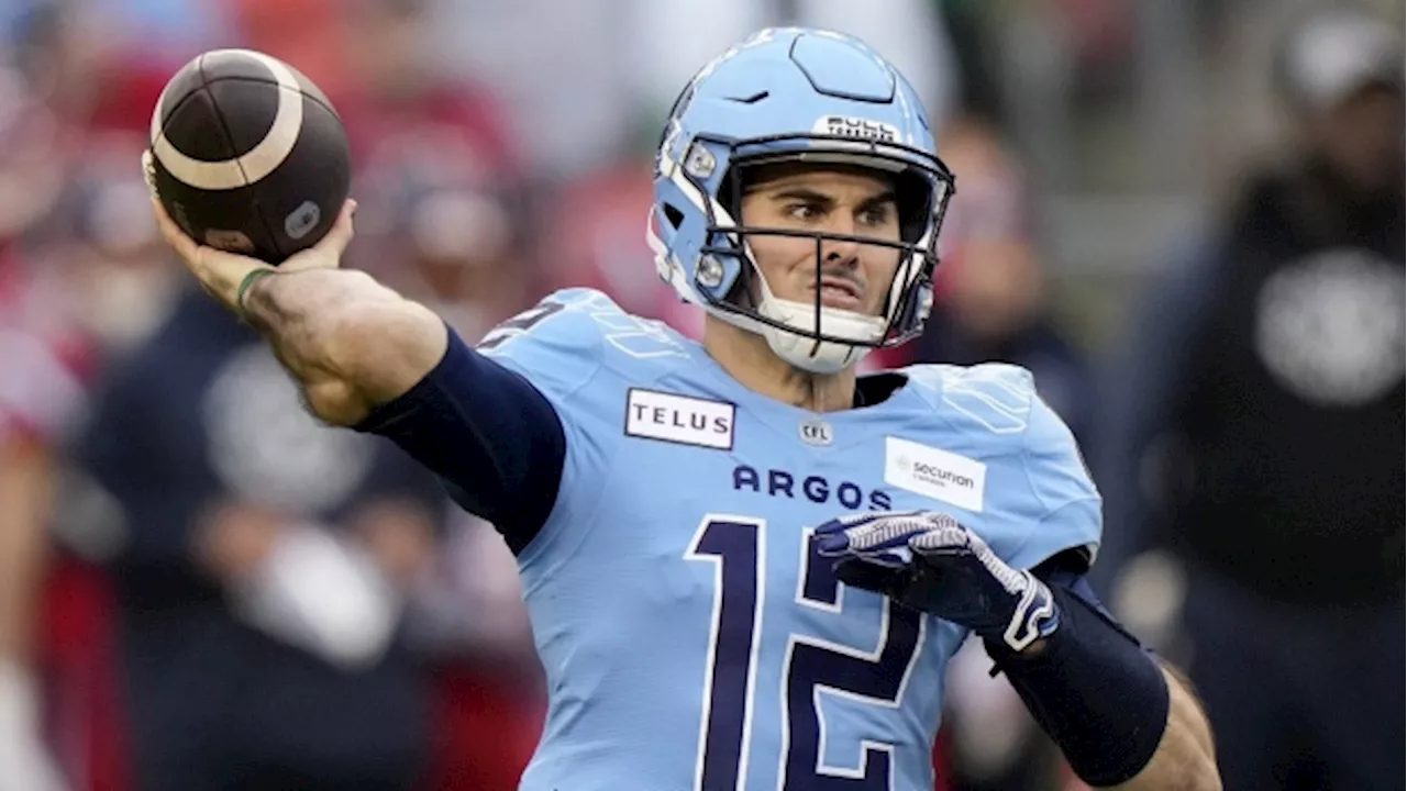 Argos QB Chad Kelly to start Thursday